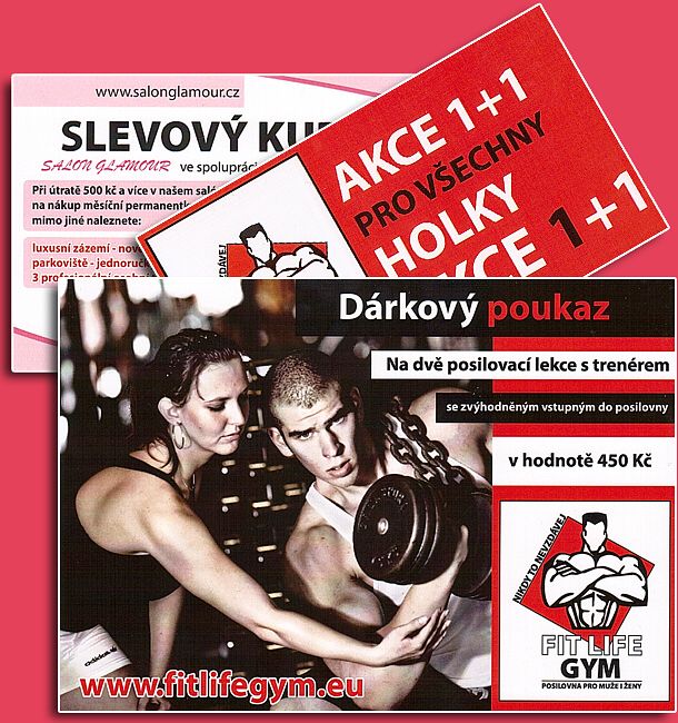 Akce SALON GLAMOUR ve spolupráci s FIT LIFE GYM