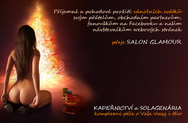 SALON GLAMOUR - komplexní péče o Vaše vlasy i tělo (Merry Christmas 2011)
