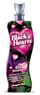 Solární kosmetiky - Supre Tan Darling Collection Black Hearts 10X Bronzer